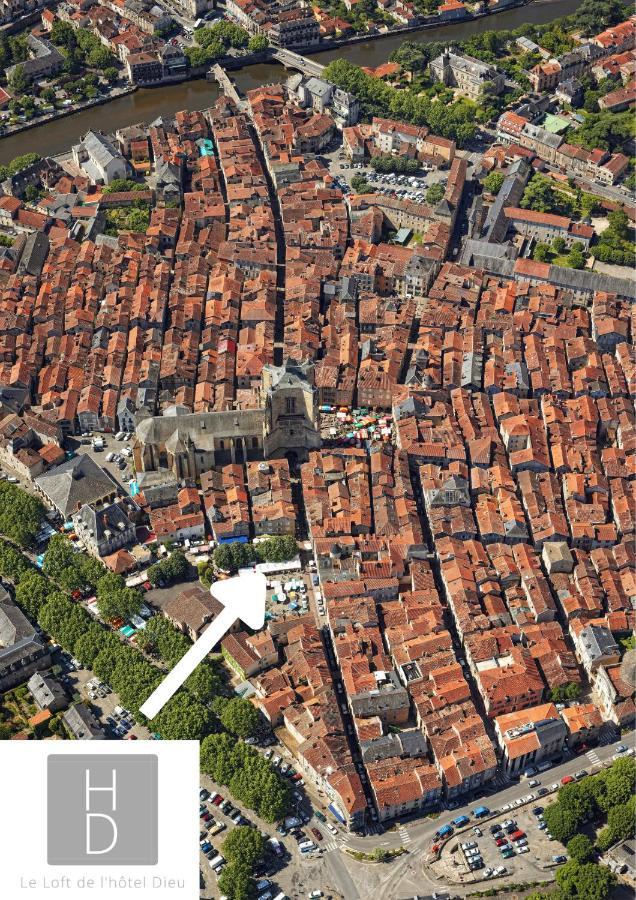 Le Loft De L'Hotel Dieu Villefranche-de-Rouergue Esterno foto